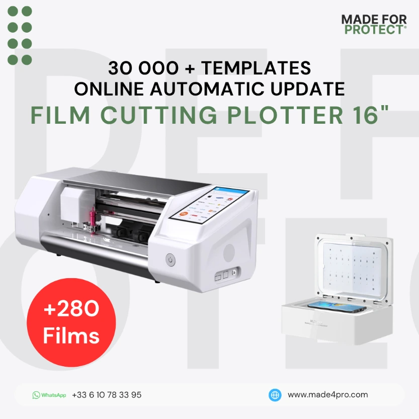 Film Cutting Plotter 16" & Machine UV +280 Films