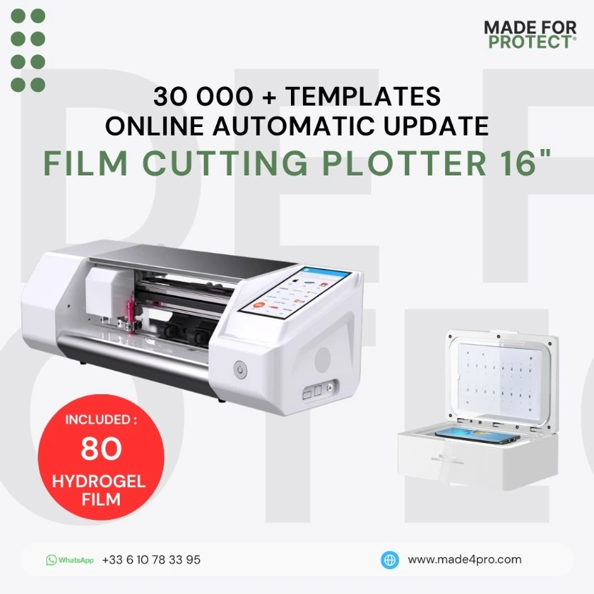 Film Cutting Plotter 16" & Machine UV +80 UV Films